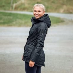 Horze Women's Jadine Winter Jacket - Black -Equestrian Equipment 452201 800 800