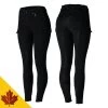Horze Women's Limited Edition Ivy Full Seat Cargo Breeches - Black 1 Horze Women's Limited Edition Ivy Full Seat Cargo Breeches - Black -Equestrian Equipment 452371 800 800