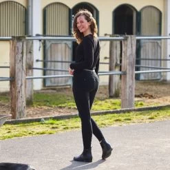 Horze Women's Limited Edition Ivy Full Seat Cargo Breeches - Black 9 Horze Women's Limited Edition Ivy Full Seat Cargo Breeches - Black -Equestrian Equipment 452373 800 800