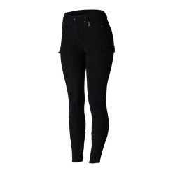 Horze Women's Limited Edition Ivy Full Seat Cargo Breeches - Black 11 Horze Women's Limited Edition Ivy Full Seat Cargo Breeches - Black -Equestrian Equipment 452375 800 800