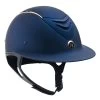 One K MIPS CCS Avance Wide Brim Helmet - Navy Matte Rose Gold -Equestrian Equipment 457645 800 800