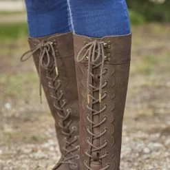 Dublin Women's Admiral Boots - Chocolate -Equestrian Equipment 458884 800 800