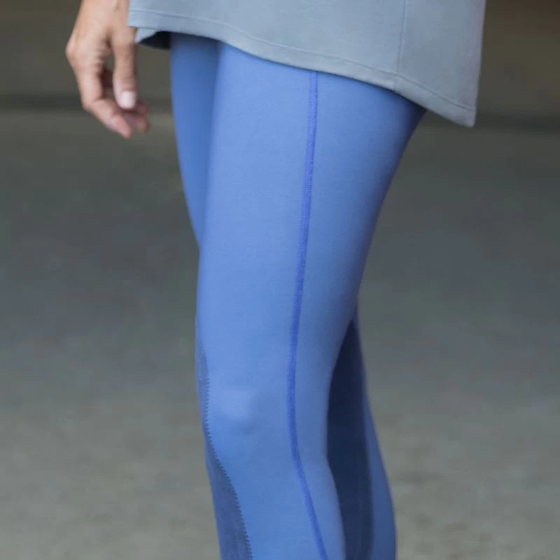 Irideon Kids' Issential Knee Patch Tights - Deep Lavender 3 Irideon Kids' Issential Knee Patch Tights - Deep Lavender