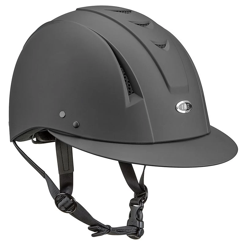 IRH EQUI-PRO Helmet W/Sun Visor - Matte Black 3 IRH EQUI-PRO Helmet W/Sun Visor - Matte Black