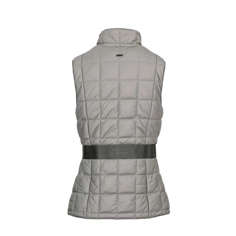 Alessandro Albanese Women's Insula Quilted Vest - Grey 4 Alessandro Albanese Women's Insula Quilted Vest - Grey - Image 2