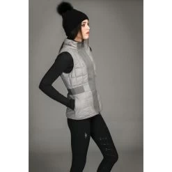 Alessandro Albanese Women's Insula Quilted Vest - Grey 8 Alessandro Albanese Women's Insula Quilted Vest - Grey -Equestrian Equipment 473705 800 800