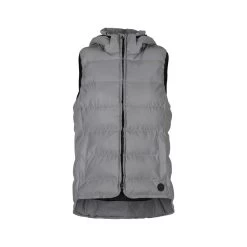 Horze Women's Reflective Padded Vest - Reflective Silver