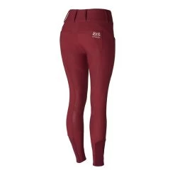 B Vertigo Women's Dianne Thermo Full Seat Breeches - Syrah Dark Red -Equestrian Equipment 476027 800 800