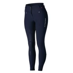 B Vertigo Women's Drea Silicone Full Seat Breeches - Dark Navy -Equestrian Equipment 477257 800 800