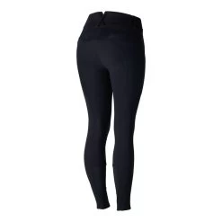 Horze Women's Angela High Waist Silicone Knee Patch Breeches - Dark Navy -Equestrian Equipment 478517 800 800