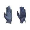 Dublin Pull On Glitter Mesh Back Riding Gloves - Navy -Equestrian Equipment 482751 800 800