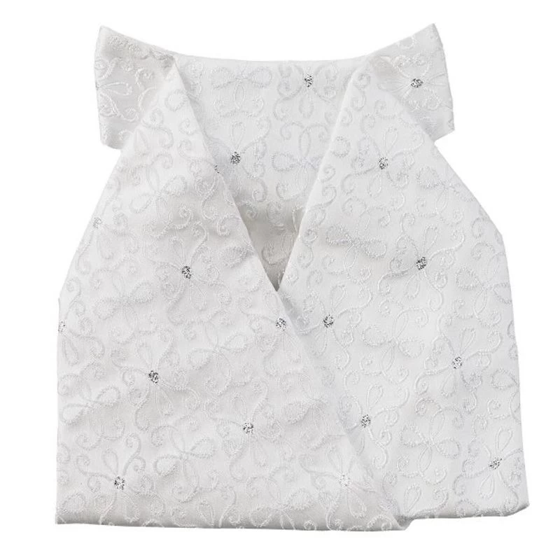 Showquest Women's Vintage Tied Stock - Kingsington White 3 Showquest Women's Vintage Tied Stock - Kingsington White