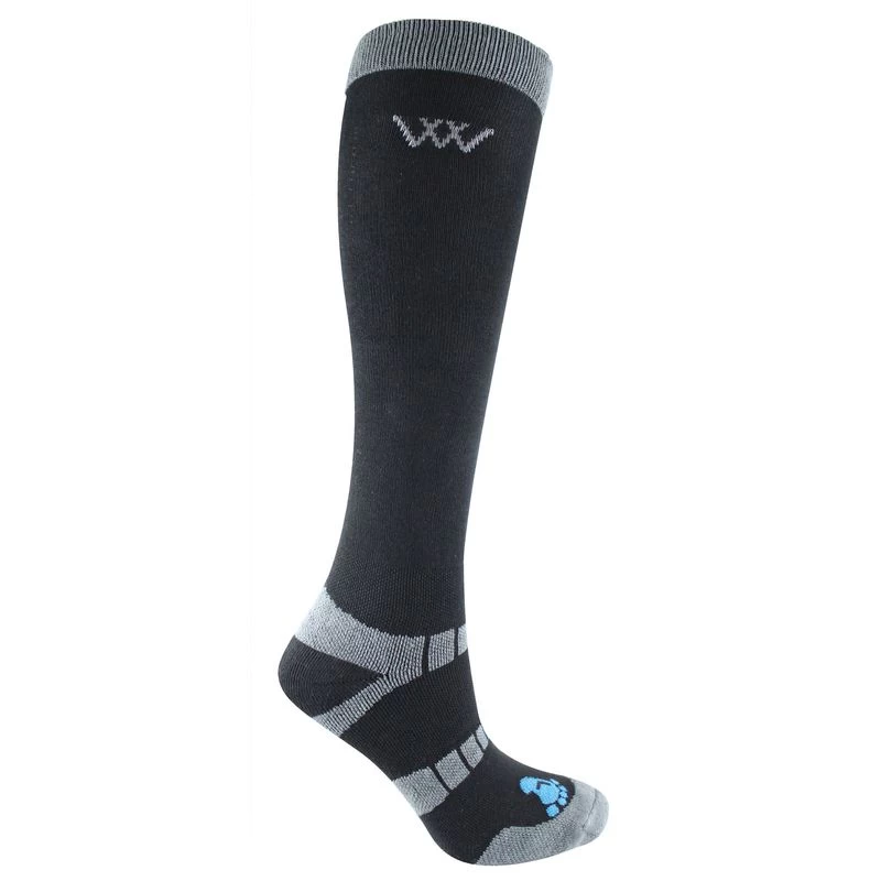 Woof Wear Long Bamboo Sock 2 Pairs - Black 3 Woof Wear Long Bamboo Sock 2 Pairs - Black