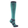 Woof Wear Long Bamboo Sock 2 Pairs - Ocean/Navy -Equestrian Equipment 494169 800 800