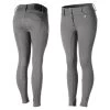 Horze Kids' Rhea Full Seat Thermo Breeches W/Back Pockets - Charcoal Grey -Equestrian Equipment 498381 800 800