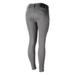 Horze Kids' Rhea Full Seat Thermo Breeches W/Back Pockets - Charcoal Grey 8 Horze Kids' Rhea Full Seat Thermo Breeches W/Back Pockets - Charcoal Grey -Equestrian Equipment 498383 800 800