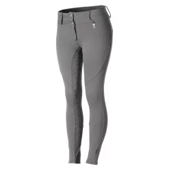 Horze Kids' Rhea Full Seat Thermo Breeches W/Back Pockets - Charcoal Grey 9 Horze Kids' Rhea Full Seat Thermo Breeches W/Back Pockets - Charcoal Grey -Equestrian Equipment 498384 800 800