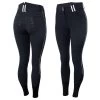 Horze Women's High Waist Full Seat Breeches W/Silicone Piping - Dark Navy -Equestrian Equipment 498624 800 800