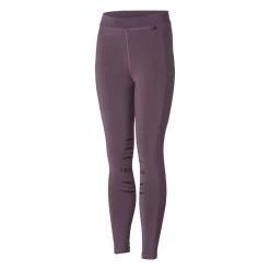 Horze Kids' Full Seat Tights W/Silicone Grip - Montana Grape Purple -Equestrian Equipment 498684 800 800