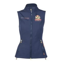 Shires Aubrion Women's Team Softshell Vest - Navy
