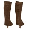 Perri's Suede Half Chaps - Brown -Equestrian Equipment 502900 800 800