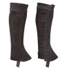 Perri's Suede Half Chaps - Black -Equestrian Equipment 502904 800 800