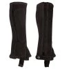 Perri's Kids' Suede Zipper Half Chaps - Black