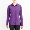 Irideon Women's Aspen Long Sleeve Trail Shirt - Purple Hibiscus 1 Irideon Women's Aspen Long Sleeve Trail Shirt - Purple Hibiscus -Equestrian Equipment 515609 800 800