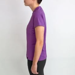 Irideon Women's Luna Icemesh Tee - Purple Hibiscus -Equestrian Equipment 515779 800 800