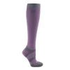 Woof Wear Long Bamboo Sock 2 Pairs - Lilac/Grey -Equestrian Equipment 516481 800 800