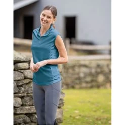 Ovation Women's Signature Full Seat Flexion Tights - Storm Grey -Equestrian Equipment 529534 800 800