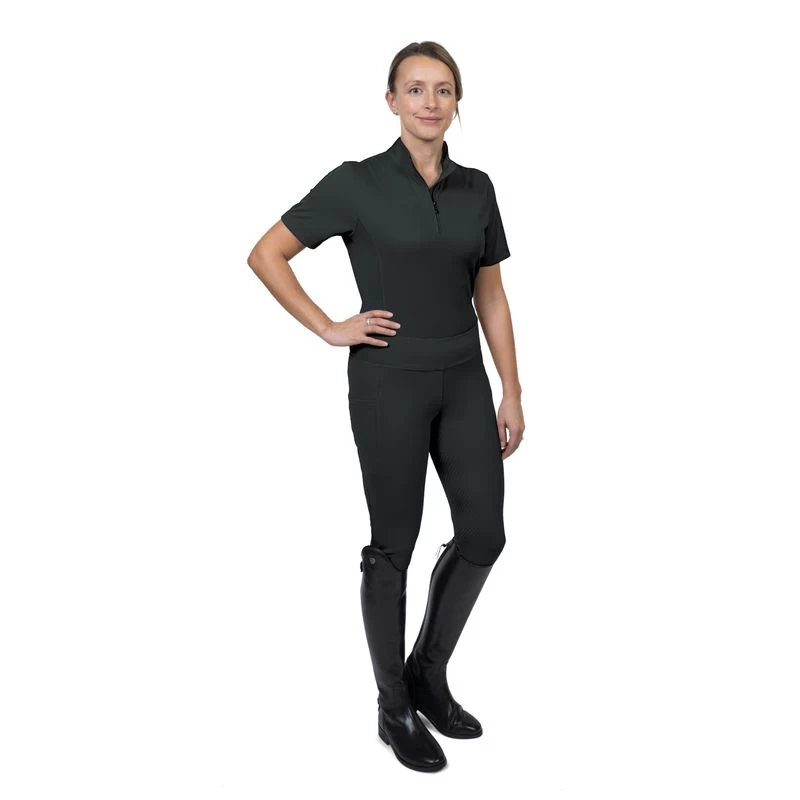 Ovation Women's Signature Full Seat Flexion Tights - Black 3 Ovation Women's Signature Full Seat Flexion Tights - Black