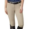 Ovation Women's Elegance Knee Patch Breeches - Tan 2 Ovation Women's Elegance Knee Patch Breeches - Tan -Equestrian Equipment 529768 800 800