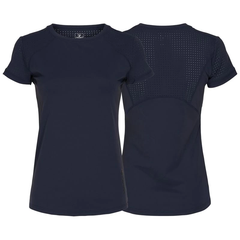 Catago Women's Sade Short Sleeve Tee Shirt - Midnight Navy 3 Catago Women's Sade Short Sleeve Tee Shirt - Midnight Navy