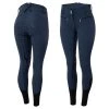 Horze Women's Melody High Waist Micro Silicone Full Seat Breeches - Dark Dark Blue 1 Horze Women's Melody High Waist Micro Silicone Full Seat Breeches - Dark Dark Blue -Equestrian Equipment 529921 800 800