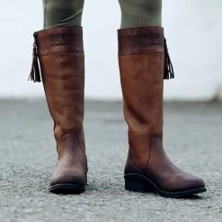 B Vertigo Women's Amelia Waterproof Country Boots - Dark Brown -Equestrian Equipment 533747 800 800