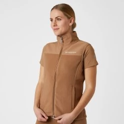 B Vertigo Women's Caroline Fleece Vest - Tiger's Eye Brown -Equestrian Equipment 534157 800 800