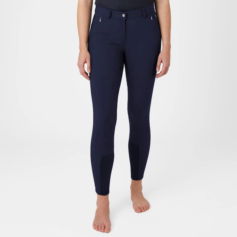 Horze Women's Kaitlin Full Seat Breeches - Peacoat Dark Blue 7 Horze Women's Kaitlin Full Seat Breeches - Peacoat Dark Blue - Image 5