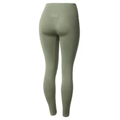 Horze Women's Naomi Seamless Full Seat Tights - Olivine Green