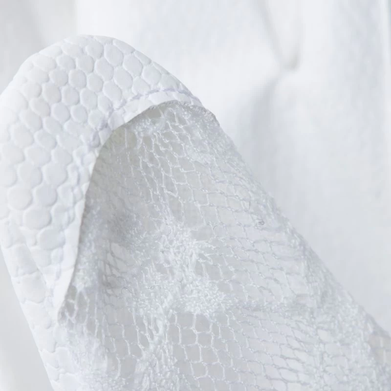 B Vertigo Women's Cooling Lace Riding Gloves - White 4 B Vertigo Women's Cooling Lace Riding Gloves - White - Image 2