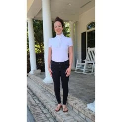 FITS Women's Ruffles II Show Shirt - White 8 FITS Women's Ruffles II Show Shirt - White -Equestrian Equipment 545688 800 800