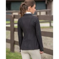 RJ Classics Women's Harmony Mesh Show Coat - Black -Equestrian Equipment 546765 800 800