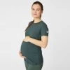 Horze Women's Lily Maternity Technical T-Shirt - Cilantro Green 1 Horze Women's Lily Maternity Technical T-Shirt - Cilantro Green -Equestrian Equipment 549283 800 800