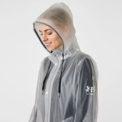 B Vertigo Women's Remi Transparent Rain Coat - Dark Navy Trim -Equestrian Equipment 549502 800 800