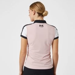 B Vertigo Women's Alessa Performance Polo Shirt - Silver Pink/ Dark White -Equestrian Equipment 549518 800 800