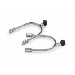 Shires Plastic Roller Ball Spurs - Stainless Steel
