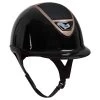 IRH IR4G XLT Helmet - Gloss Black/Rose Gold Frame -Equestrian Equipment 555039 800 800