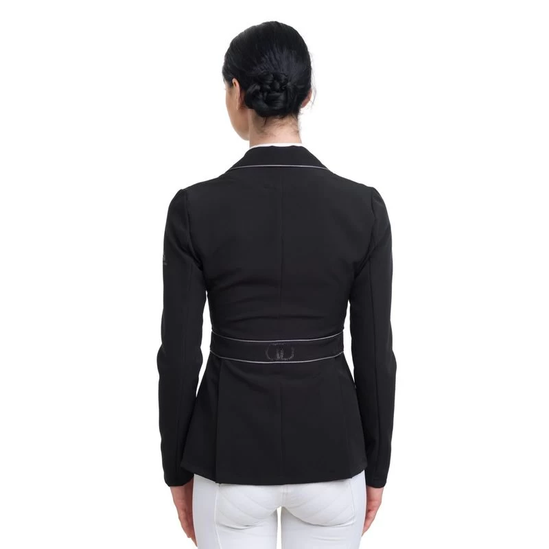 Cavalliera Women's Prima Show Jacket - Black/Grey 4 Cavalliera Women's Prima Show Jacket - Black/Grey - Image 2