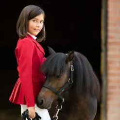Cavalliera Kids' I Love Crystals Show Jacket - Ruby Red/Silver -Equestrian Equipment 558819 800 800