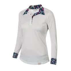 Shires Aubrion Kids' Equestrian Style Shirt - Posy Nightfall